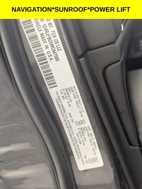 2021 Jeep Grand Cherokee 80th Anniversary