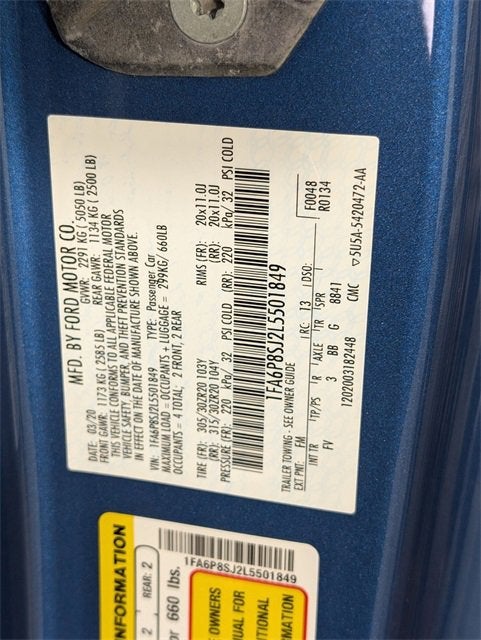 2020 Ford Mustang Shelby GT500