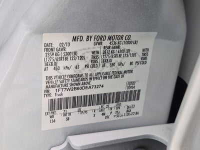 2013 Ford Super Duty F-250 SRW XL