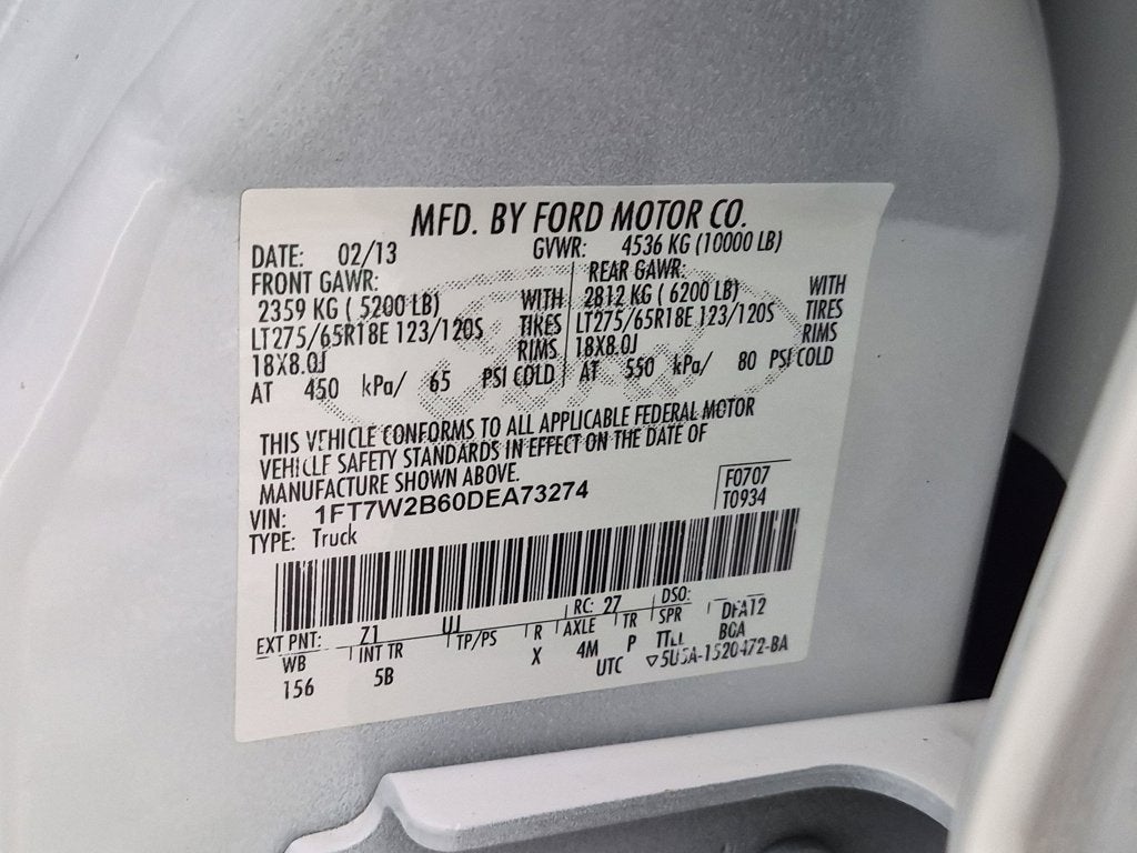 2013 Ford Super Duty F-250 SRW XL