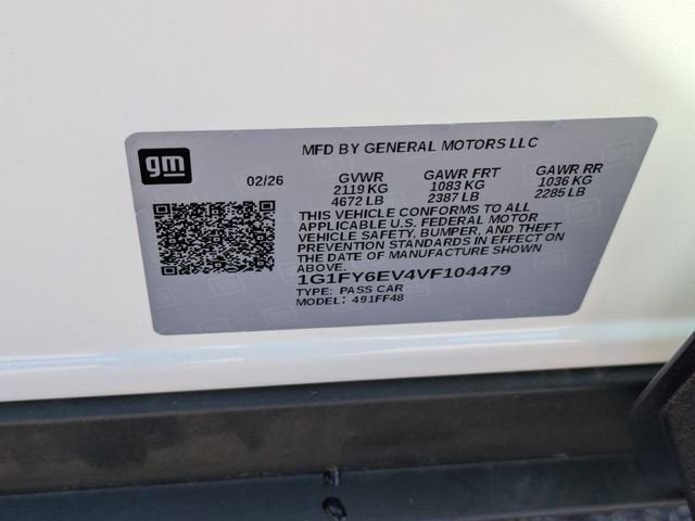 2027 Chevrolet Bolt LT