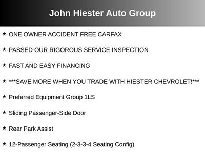 2023 Chevrolet Express Passenger 3500 1LS