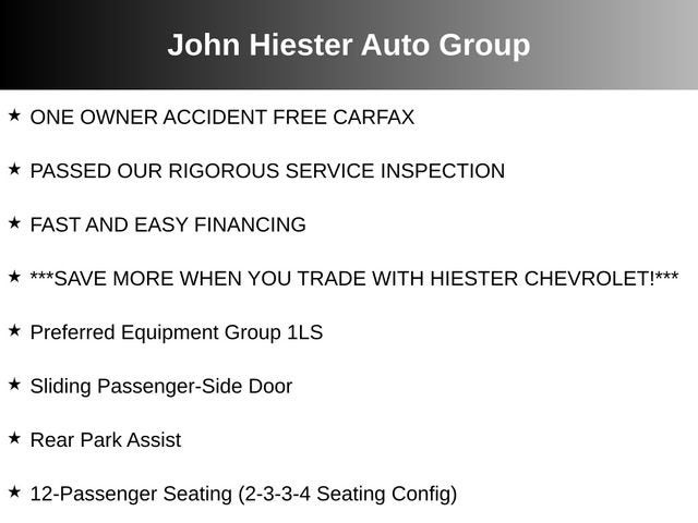 2023 Chevrolet Express Passenger 3500 1LS