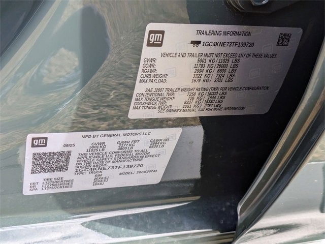 2026 Chevrolet Silverado 2500 HD LT