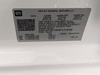 2022 Chevrolet Silverado 3500 HD High Country