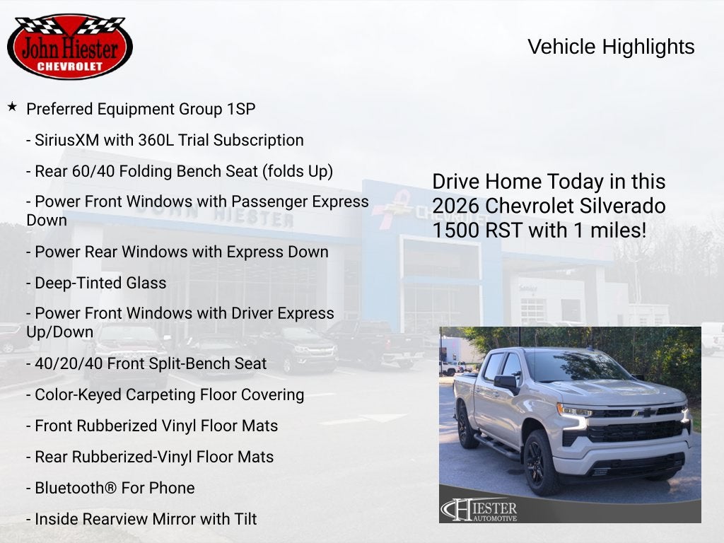 2026 Chevrolet Silverado 1500 RST