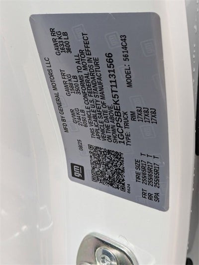 2026 Chevrolet Colorado WT