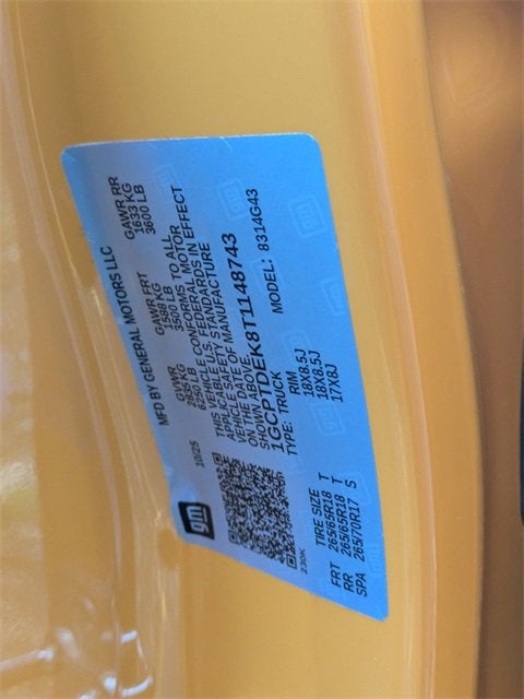 2026 Chevrolet Colorado Z71