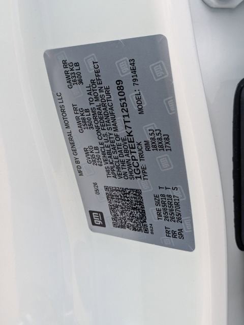 2026 Chevrolet Colorado Trail Boss