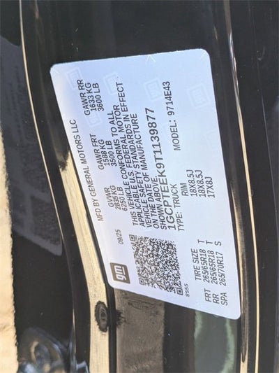 2026 Chevrolet Colorado Trail Boss