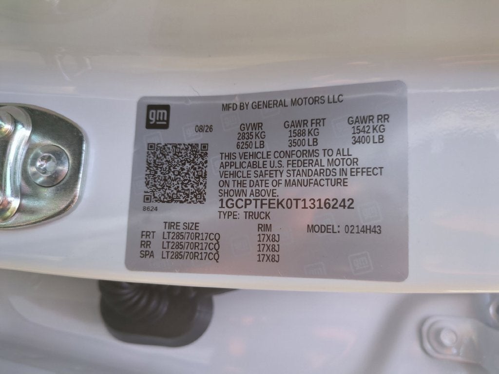 2026 Chevrolet Colorado ZR2