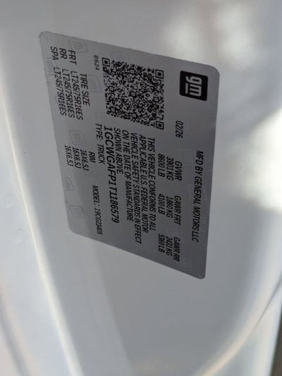 2026 Chevrolet Express Cargo WT