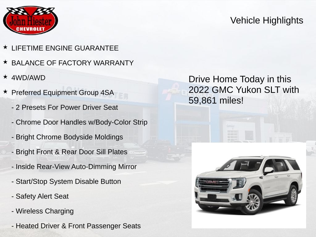 2022 GMC Yukon SLT