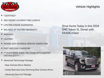 2024 GMC Yukon XL Denali