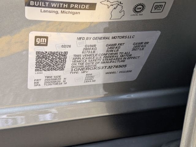 2026 Chevrolet Traverse LT