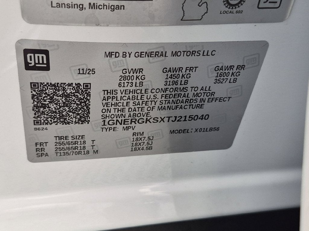 2026 Chevrolet Traverse LT