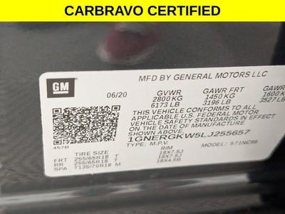 2020 Chevrolet Traverse LT Cloth