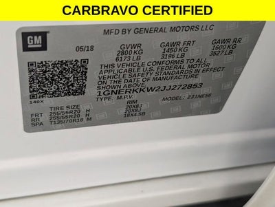2018 Chevrolet Traverse Premier