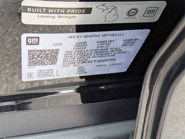 2026 Chevrolet Traverse Z71