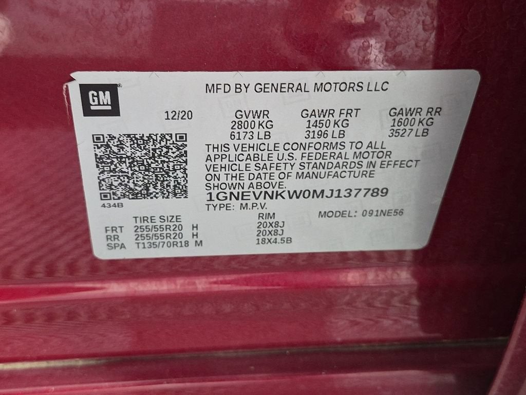 2021 Chevrolet Traverse High Country