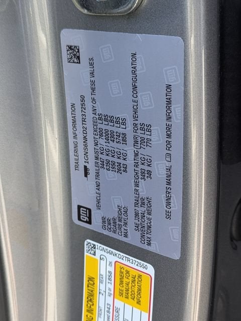 2026 Chevrolet Tahoe LT