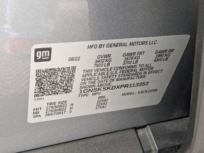 2023 Chevrolet Tahoe Premier