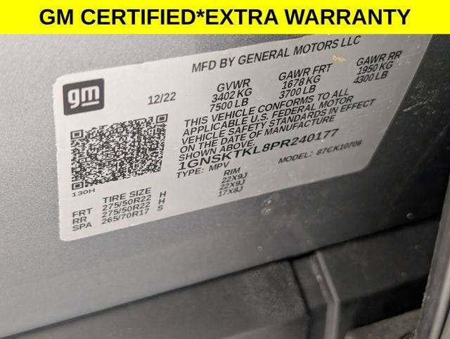 2023 Chevrolet Tahoe High Country