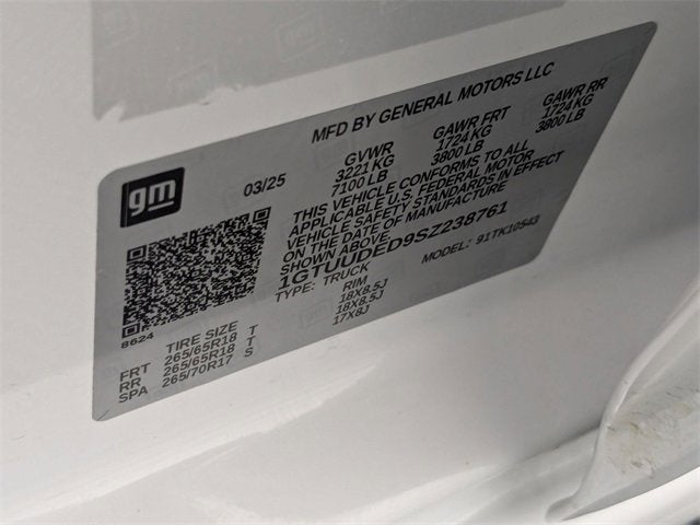 2025 GMC Sierra 1500 SLT