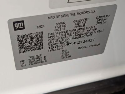 2025 Cadillac XT5 Premium Luxury