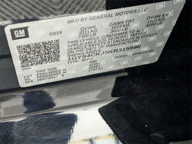 2019 Cadillac Escalade Premium Luxury