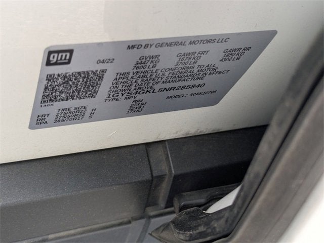 2022 Cadillac Escalade Sport Platinum