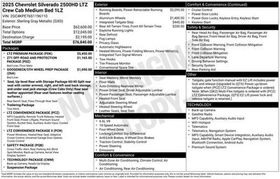 2025 Chevrolet Silverado 2500 HD LTZ