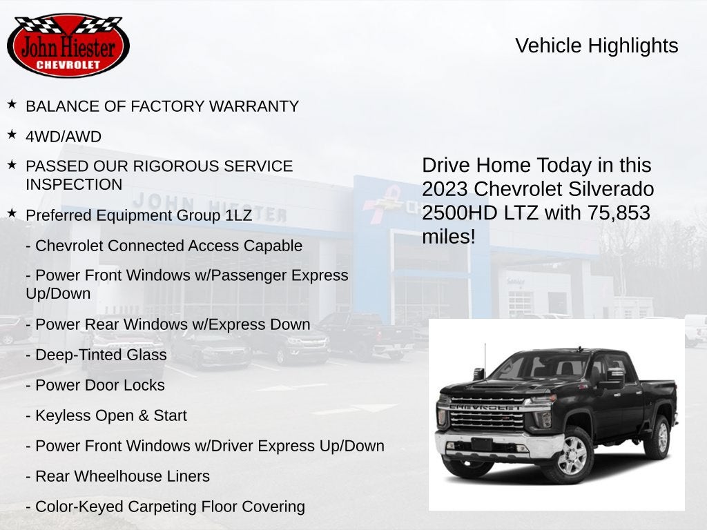 2023 Chevrolet Silverado 2500 HD LTZ
