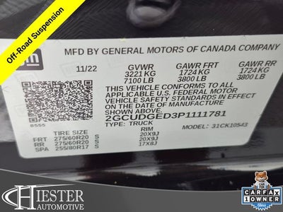 2023 Chevrolet Silverado 1500 LTZ
