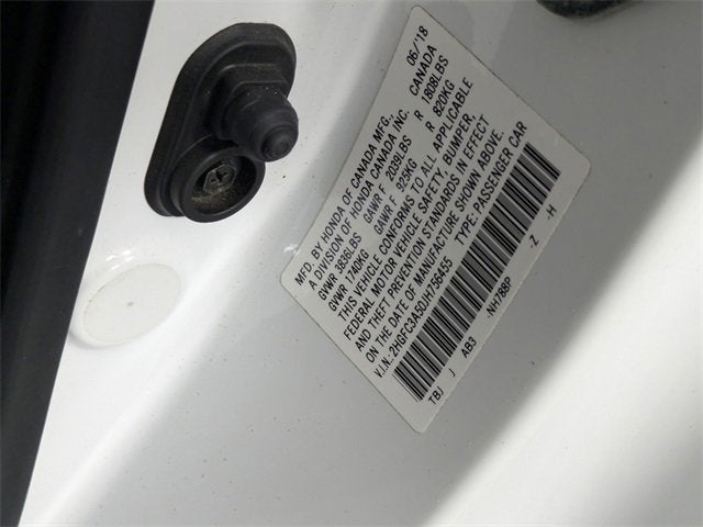 2018 Honda Civic Si Coupe 