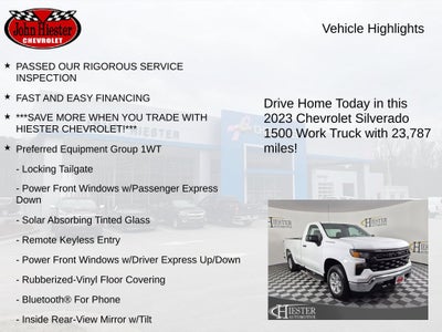 2023 Chevrolet Silverado 1500 Work Truck