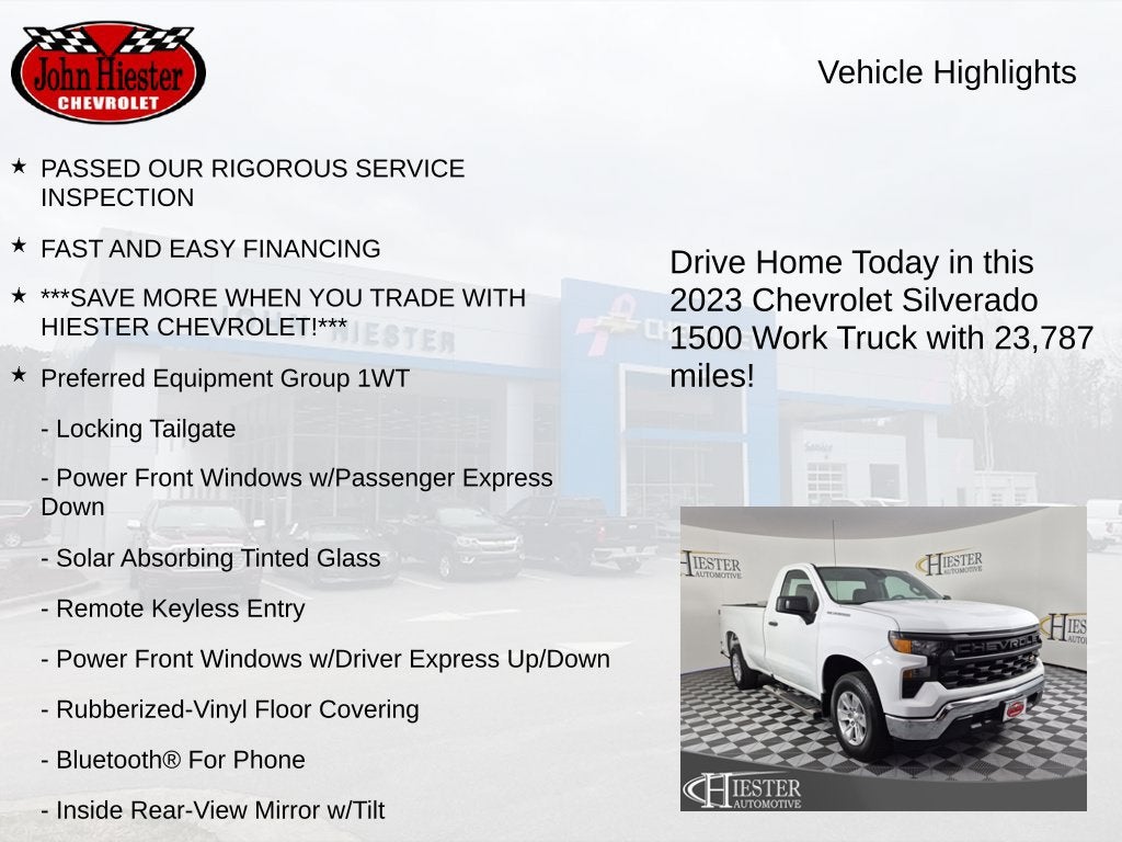 2023 Chevrolet Silverado 1500 Work Truck