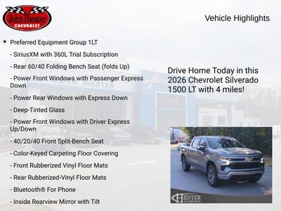 2026 Chevrolet Silverado 1500 LT