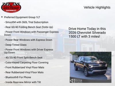 2026 Chevrolet Silverado 1500 LT