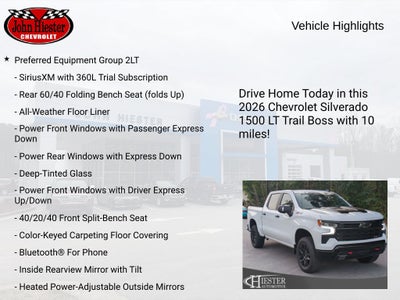 2026 Chevrolet Silverado 1500 LT Trail Boss