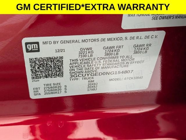 2022 Chevrolet Silverado 1500 LTD LTZ