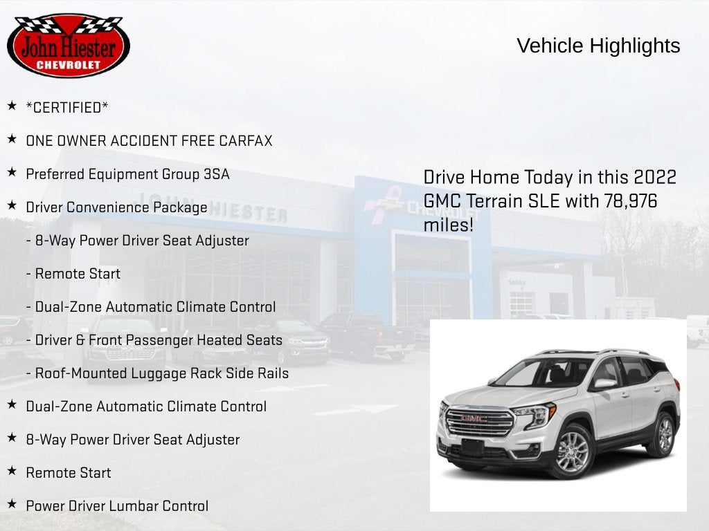 2022 GMC Terrain SLE