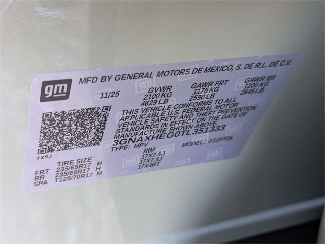 2026 Chevrolet Equinox LT