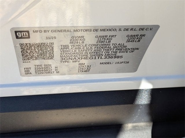 2026 Chevrolet Equinox LT