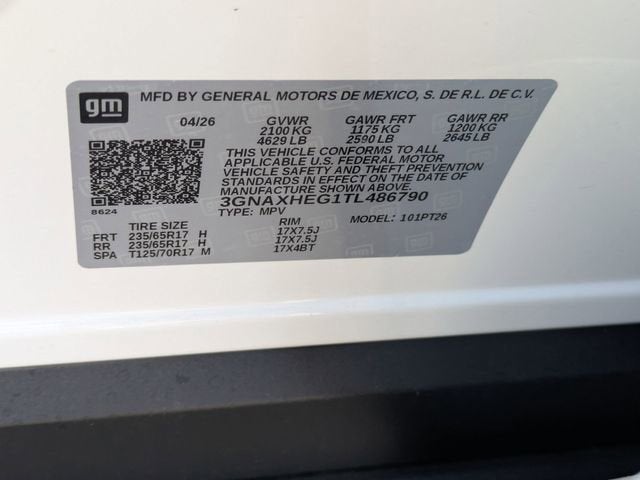 2026 Chevrolet Equinox LT