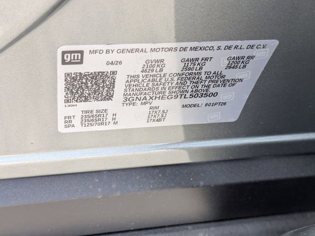 2026 Chevrolet Equinox LT