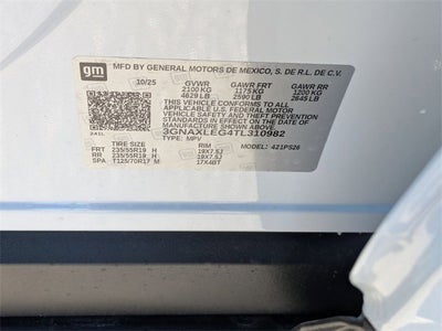 2026 Chevrolet Equinox RS