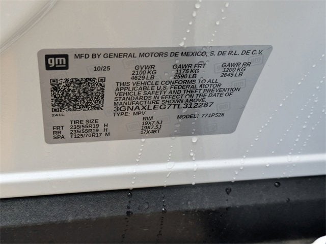 2026 Chevrolet Equinox RS