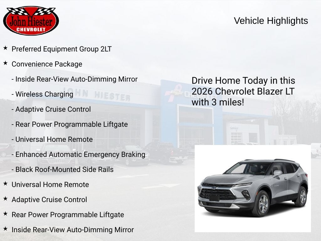 2026 Chevrolet Blazer 2LT