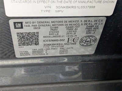 2020 Chevrolet Blazer RS